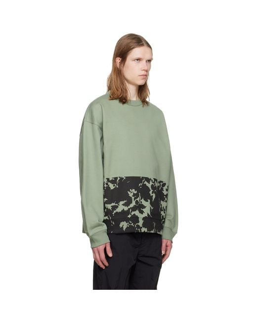 Dries Van Noten Green Sweatshirt for men