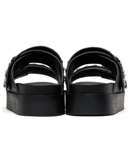 Sandales Geo Noires À Plateforme Et À Clous Rag & Bone en coloris Black