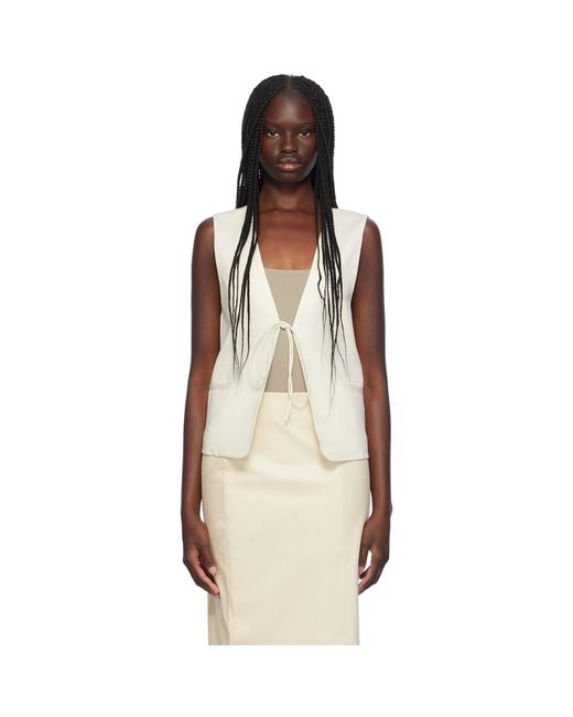 St. Agni Black Off- Rouleau Vest