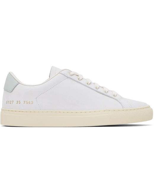 Common Projects Black Gray Retro Low Sneakers