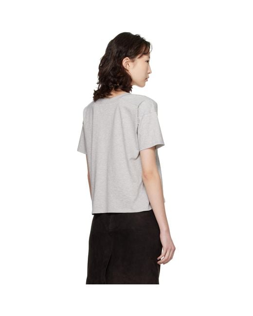 Loulou de Saison Black 'Faaa Lds' V-Neck T-Shirt