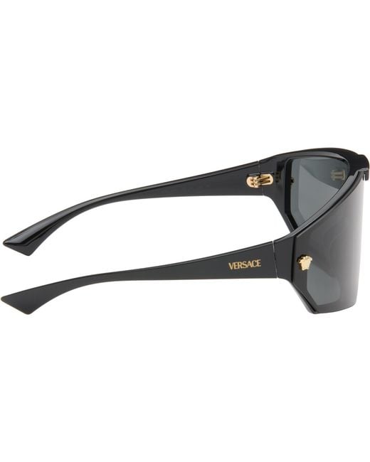 Versace Gray Medusa Horizon Sunglasses