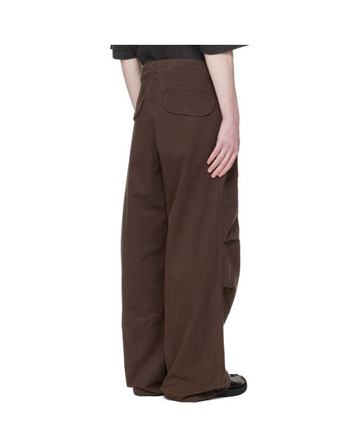 Entire studios Brown Barren Cargo Pants for men