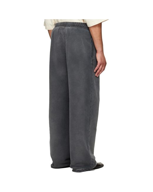 Fear Of God Black '26' Wide Leg Sweatpants for men
