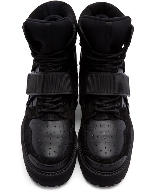mens boots with velcro closure