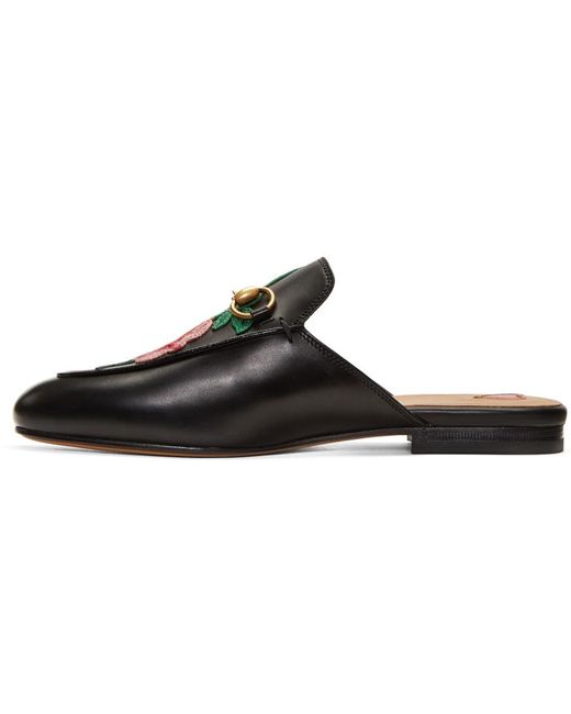 gucci rose loafers