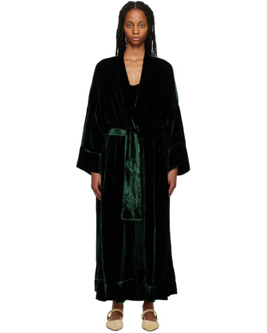 Asceno Black Athens Robe