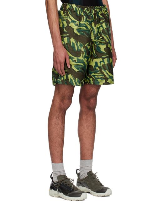 WOOD WOOD Green Kurt Shorts for men