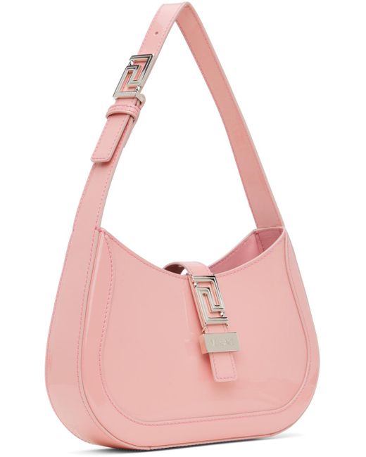 Versace Pink Greca Goddess Small Bag
