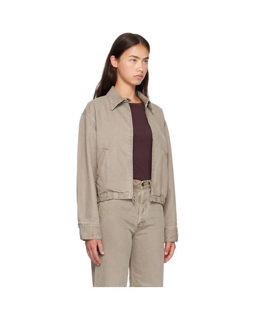 Agolde Brown Nile Jacket