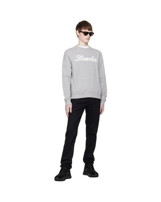 Lanvin Black Jla Sneakers for men