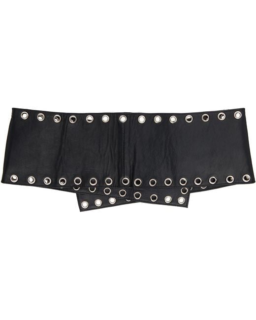 Belle Anna Black Ssense Exclusive Dilara Belt