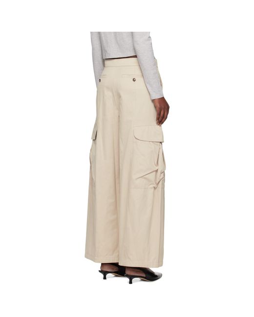 Max Mara Natural Rosatea Trousers