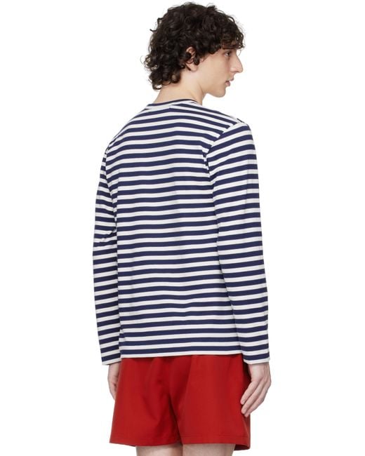 COMME DES GARÇONS PLAY Red Metalstone Heart T-Shirt for men