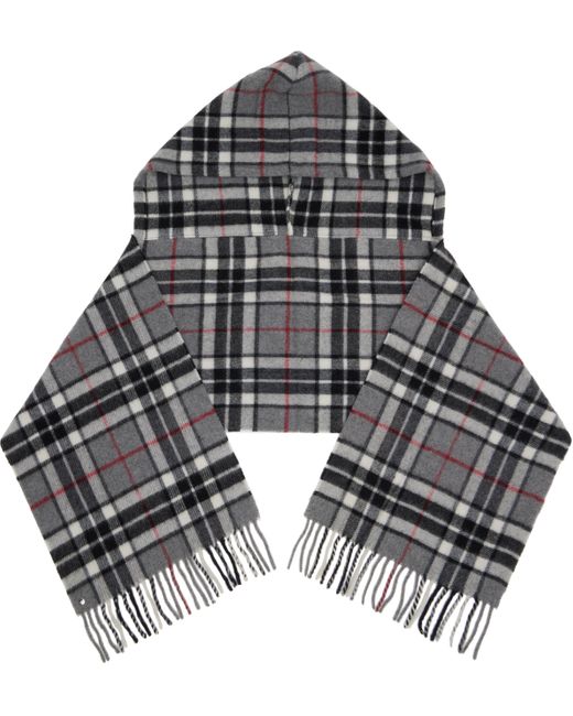 Bless Gray Hood Scarf
