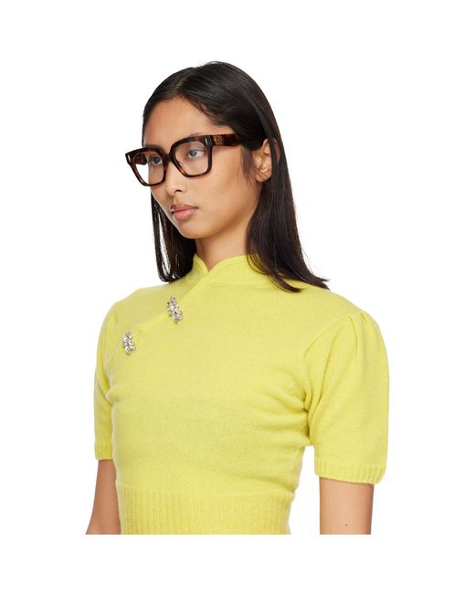 Loewe Black Anagram Glasses