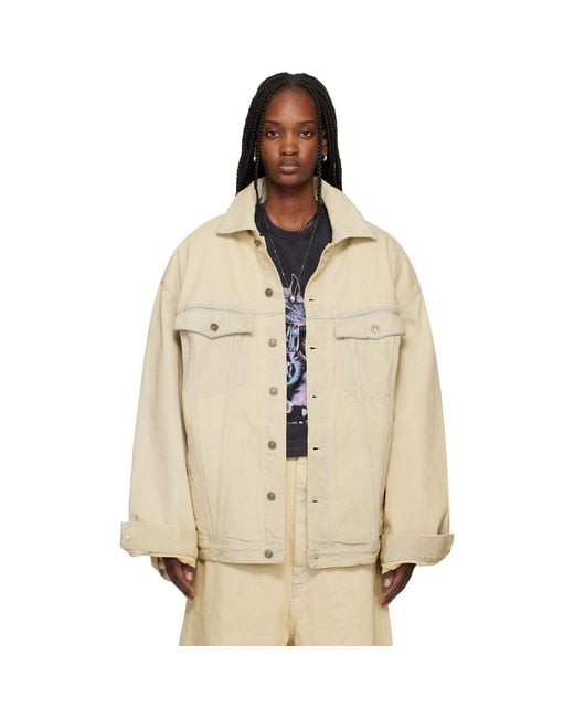 Lu'u Dan Natural Off- Drifter Denim Jacket
