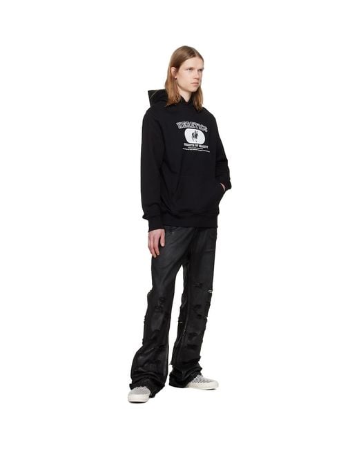 JKEEFER Black 'Concepts' Heretics Hoodie for men