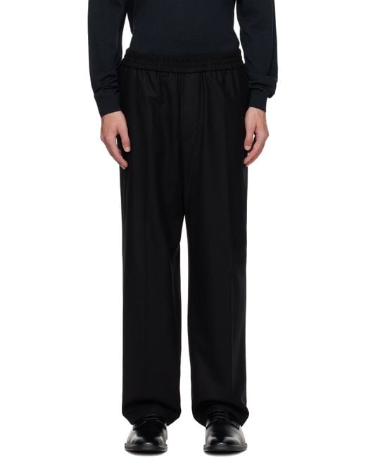 Boss Black Tapered-Fit Trousers for men