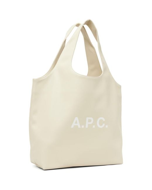 A.P.C. Natural Off- Ninon Tote