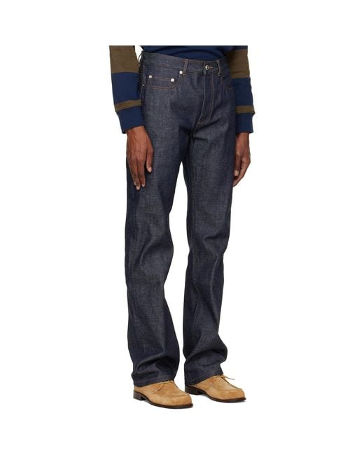 A.P.C. Blue Rescue Jeans for men