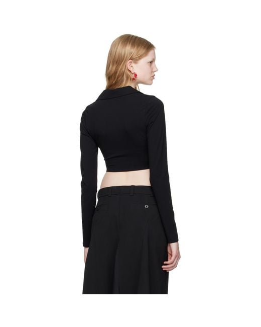 Beaufille Black Coma Blouse
