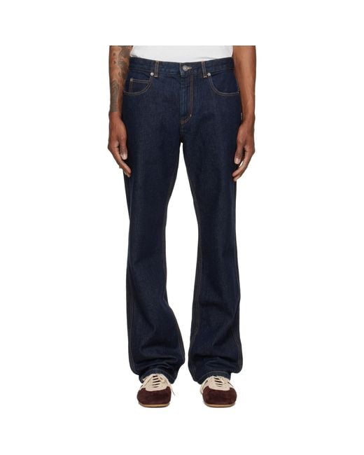 Isabel Marant Blue Lewys Jeans for men