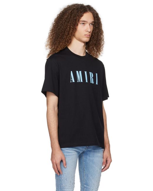 Amiri Black T-shirts And Polos for men