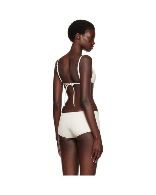 Belle Anna Brown Off- Reve Bikini Top