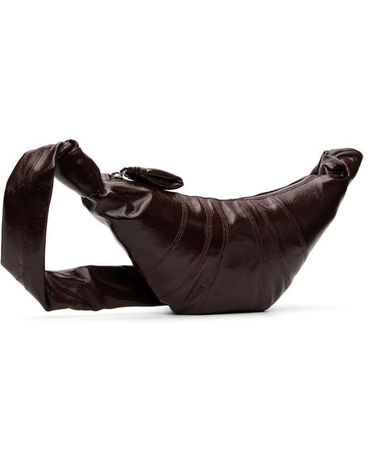 Lemaire Black Small Croissant Bag