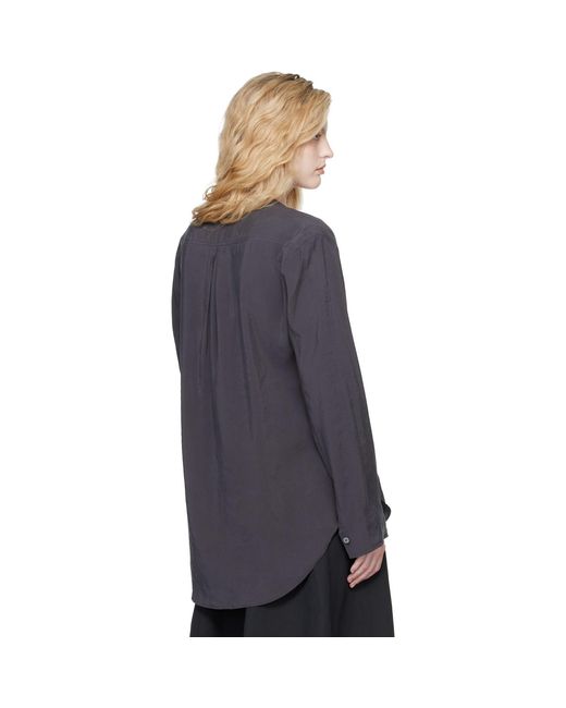 Studio Nicholson Black Pampa Blouse