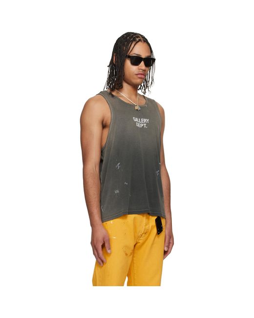 GALLERY DEPT. Gray Sun Tank Top for men
