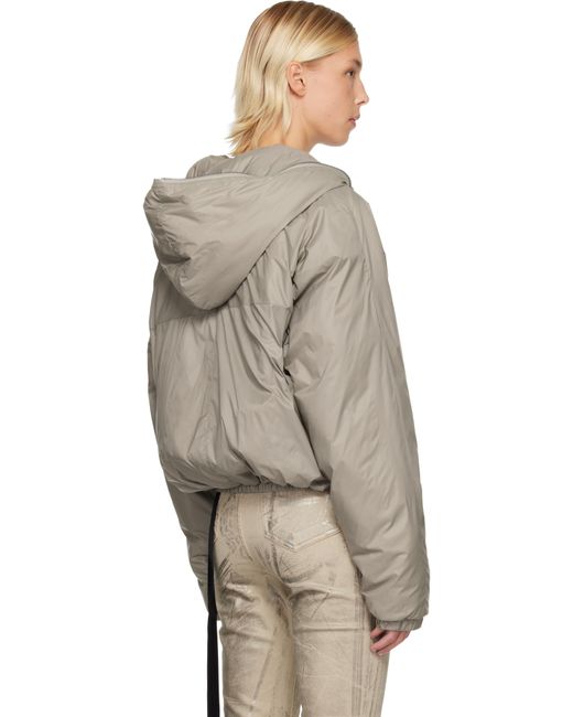 Coupe-Vent Taupe À Glissière Prolongée Rick Owens en coloris Multicolor