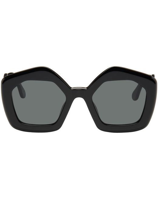 Marni Black Retrosuperfuture Edition Laughing Waters Sunglasses for men