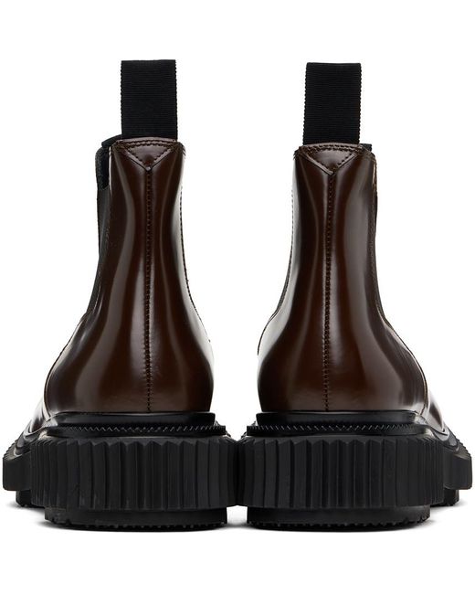 Adieu Black Type 191 Chelsea Boots for men