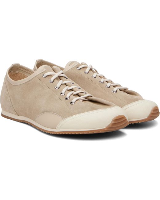 Lemaire White Gummy Grips Sneakers