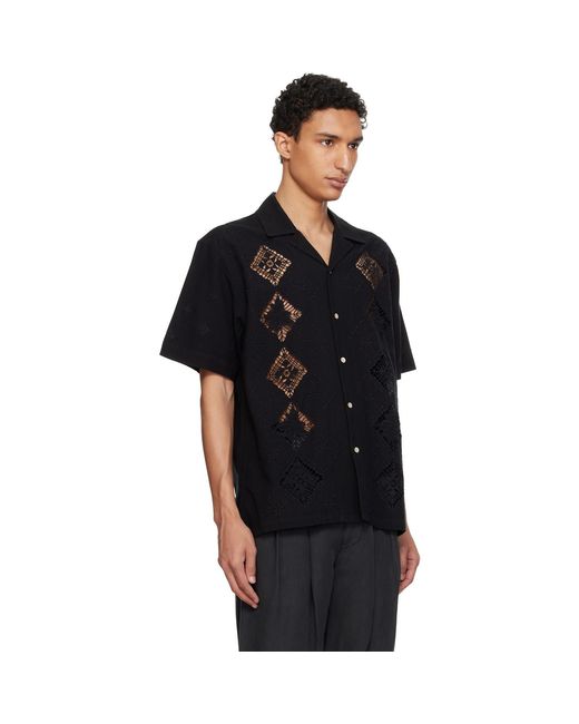 Isabel Marant Black Indy Shirt for men