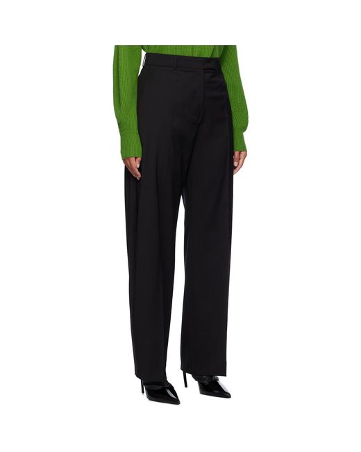 Sportmax Black Ampezzo Trousers