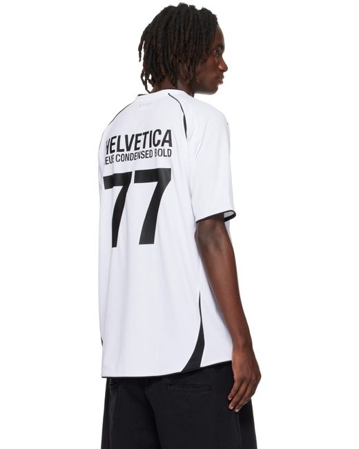 Vetements Black 'Trademark' Football Jersey for men