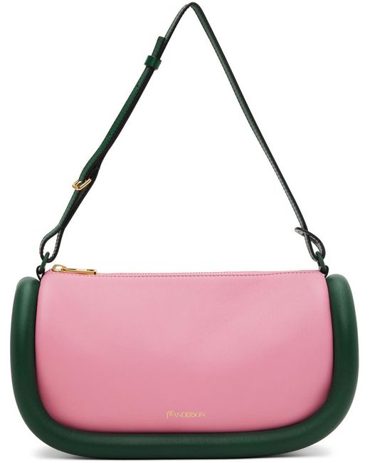 J.W. Anderson Pink & Green Bumper-15 Bag