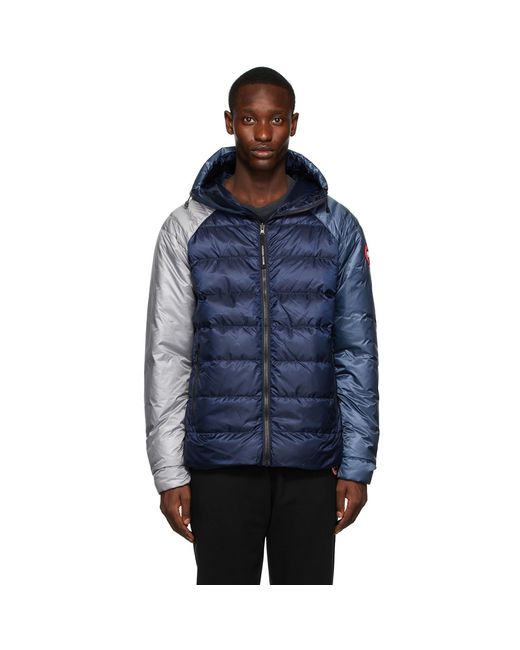 Canada Goose Blue Reversible Down Legacy Jacket for men
