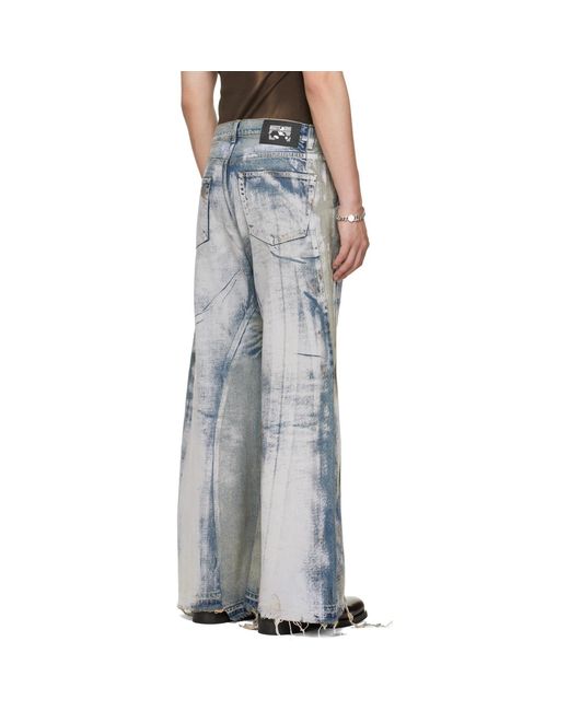 RIVINGTON roi Rebis Blue Apocrypha He Rose 2 Jeans for men