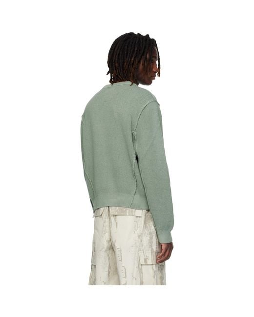 RCOS Green Sequoia Knit Sweater for men