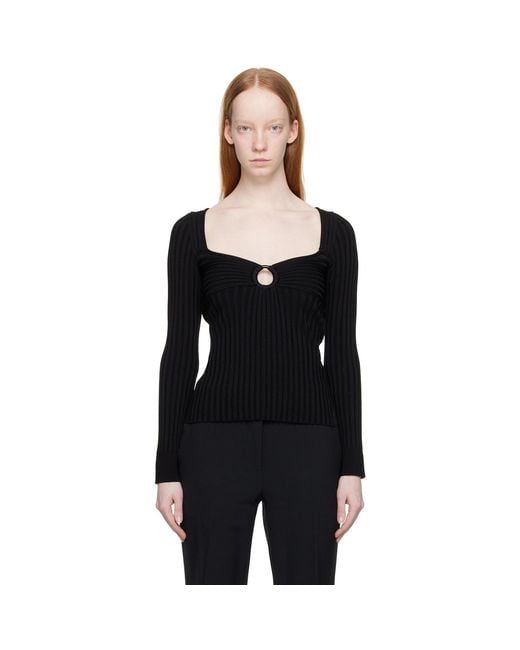 Stella McCartney Black V-neck Sweater