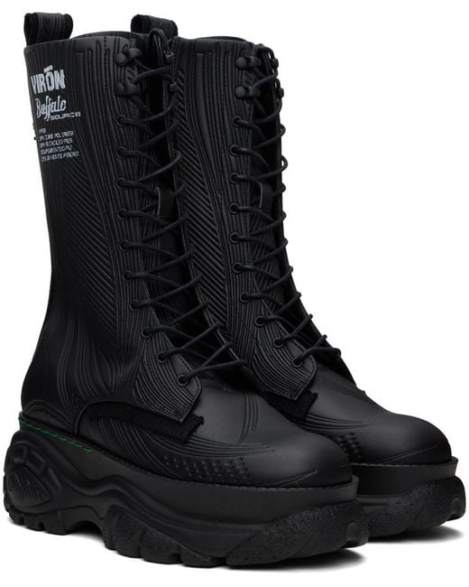 Viron Black Buffalo Source Edition Fibre Boots for men