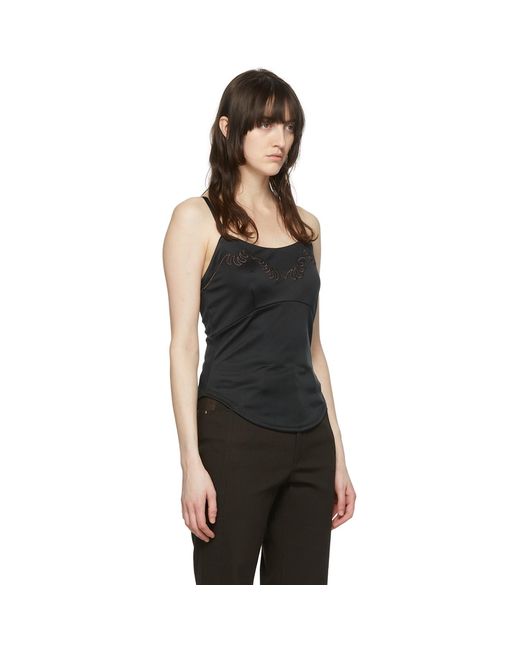 Maiden Name Black Ssense Exclusive Naomi Camisole
