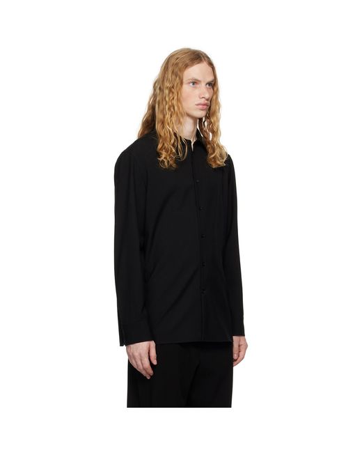 The Row Black Beto Shirt for men