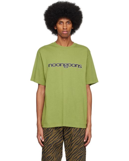 Noon Goons Green Very Simple T-shirt for men