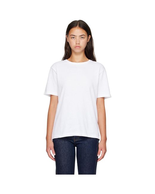 Khaite White Mae T-Shirt