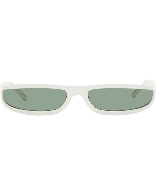 Rick Owens Black Temple Fog Sunglasses for men